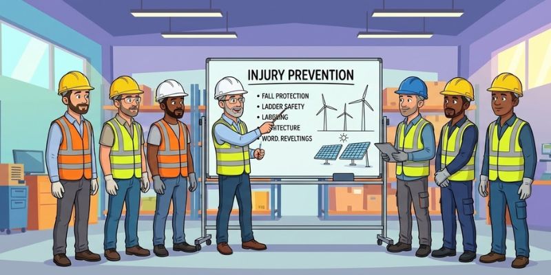 Prevent Injuries in Renewable Energy Workplaces